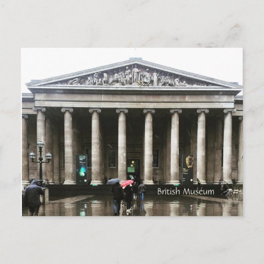 British Museum - Londen Briefkaart (Voorkant)