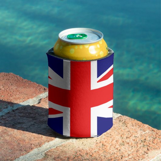 British National Flag - Union Jack Blikjeskoeler (Insitu Zwembad)