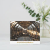 British Natural History Museum in Londen Engeland Briefkaart (Staand voorkant)