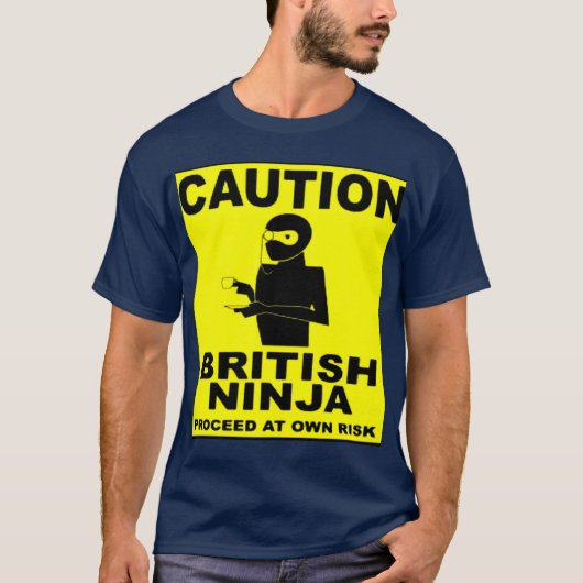 British Ninja T-shirt (Voorkant)