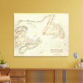 British North America 2 Canvas Afdruk (Insitu (Woonkamer))