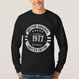 British Original 1977, beperkte editie! T-shirt
