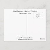 British Paratrooper ~ Zijn behoeften komen als eer Briefkaart (Achterkant)