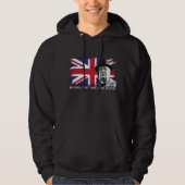 British Patriot Churchill Hoodie (Voorkant)