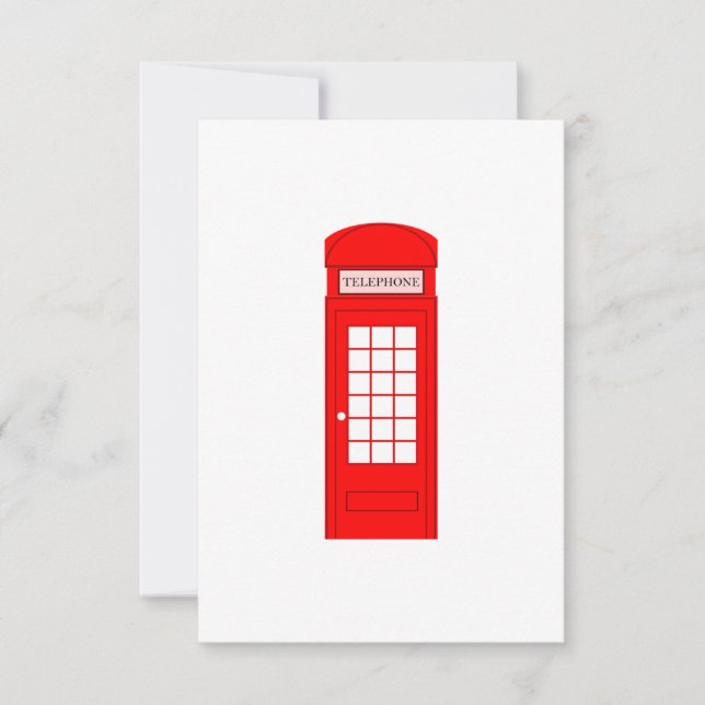 British Phone Booth (Voorkant)