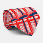 British PhoneBox Stropdas (Opgerold)