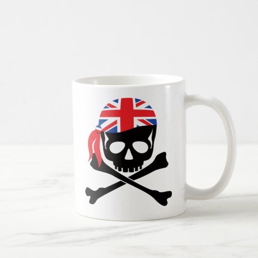 British Pirate Koffiemok (Rechts)