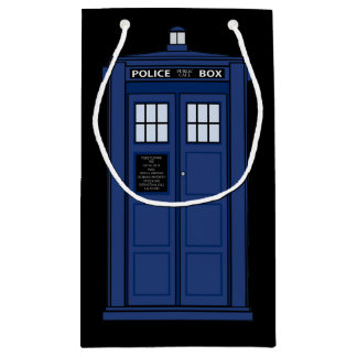 British Police Box - SciFi Geek Gift Public Call Klein Cadeauzakje