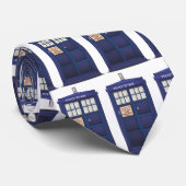 British Police Box Stropdas (Opgerold)