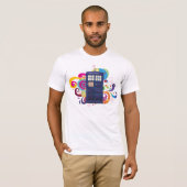 British Police Box T-shirt (Voorkant volledig)