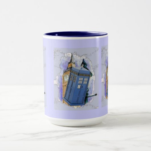 British Police Call Box Mok (Midden)