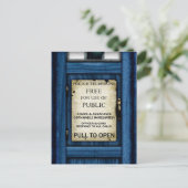 British Police Public Call Box Sign Art Briefkaart (Staand voorkant)