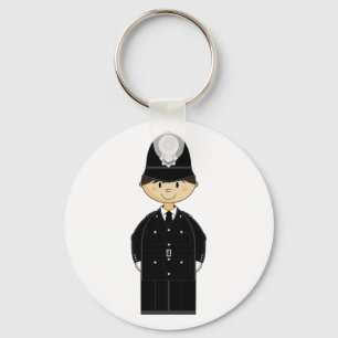 British Policeman Sleutelhanger