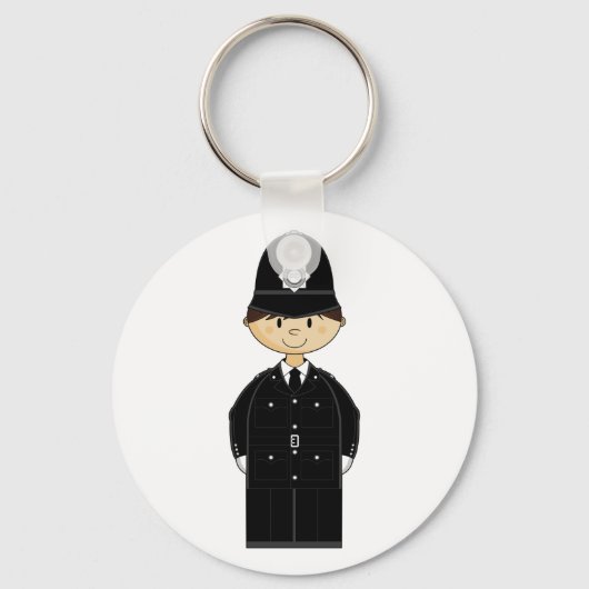British Policeman Sleutelhanger (Voorkant)