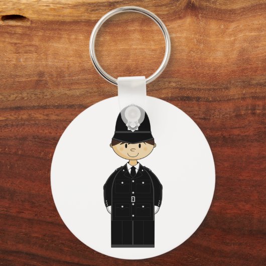British Policeman Sleutelhanger (Voorkant)
