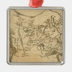 British Possessions in Amerika Metalen Ornament