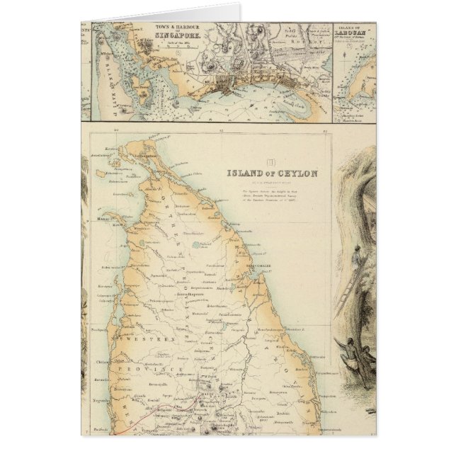 British Possessions in het Indiase Zee (Voorkant)