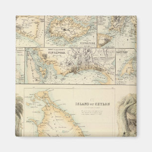 British Possessions in het Indiase Zee Magneet