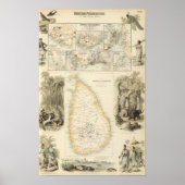 British Possessions in het Indiase Zee Poster (Voorkant)