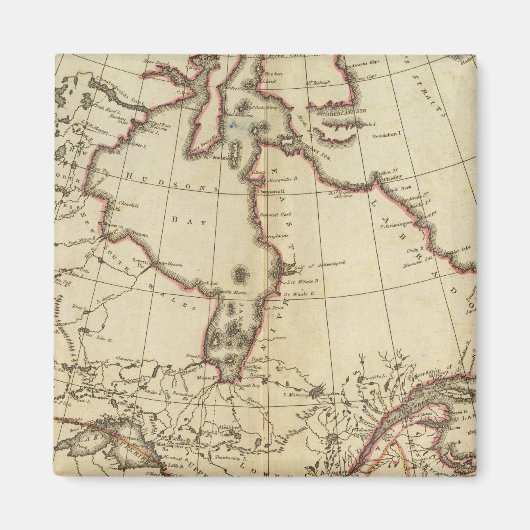 British Possessions in Noord-Amerika Magneet (Voorkant)