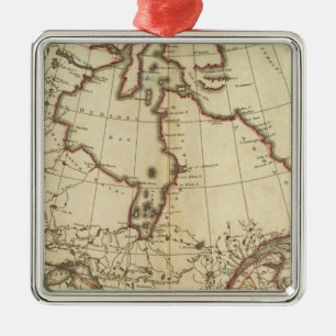 British Possessions in Noord-Amerika Metalen Ornament