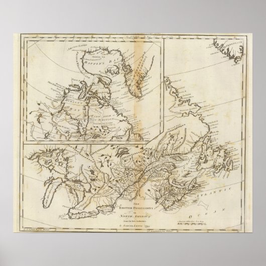 British Possessions in North America 2 Poster (Voorkant)