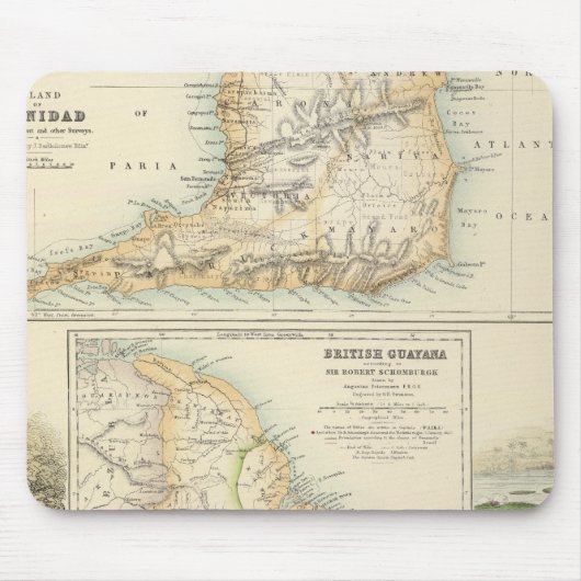 British Possessions on the North East Coast Muismat (Voorkant)