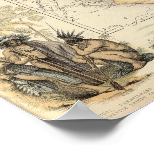 British Possessions on the North East Coast Poster (Hoek)