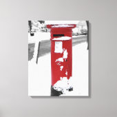 British Post Box Canvas Afdruk (Voorkant)