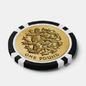 "British Pound" design geschenken en producten Poker Chips (Enkel)