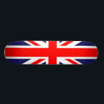 British Pride Skateboard<br><div class="desc">Een skateboard met een vlag van Groot-Brittannië erop</div>