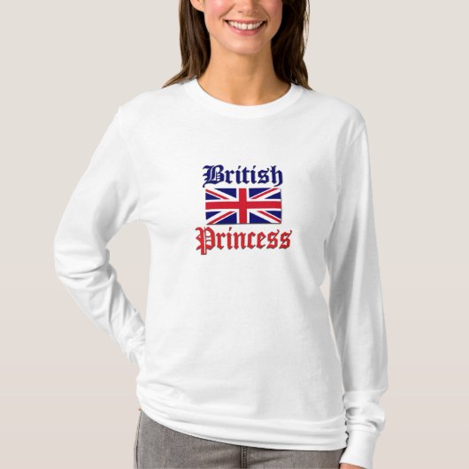 British Princess T-shirt (Voorkant)