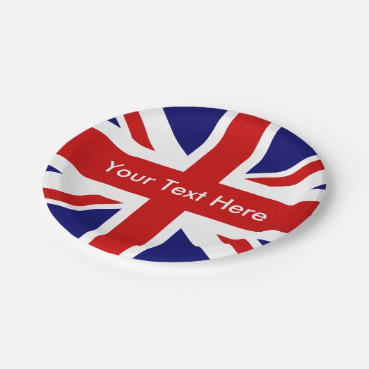 British Pub Union Jack Papieren Bordje (Gekanteld)