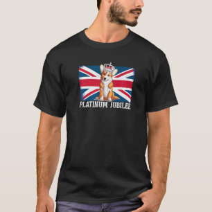 British Queen Monarchy Platinum Jubilee 70th Anniv T-shirt