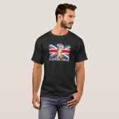 British Queen Monarchy Platinum Jubilee 70th Anniv T-shirt (Voorkant volledig)