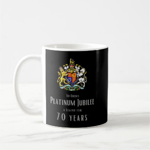 British Queen Monarchy The Queens Platinum Jubilee Koffiemok