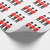 British Queen's Guard Cadeaupapier (Hoek)