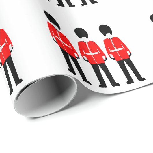 British Queen's Guard Cadeaupapier (Rol Hoek)