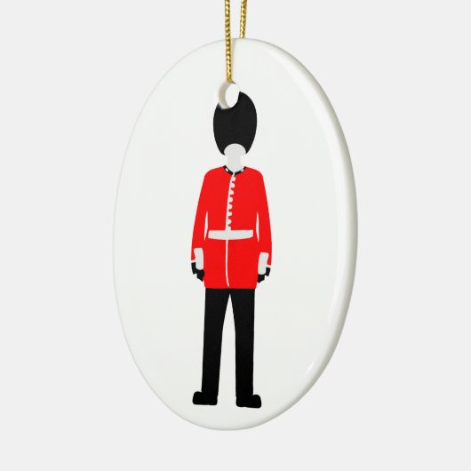 British Queen's Guard Keramisch Ornament (Links)