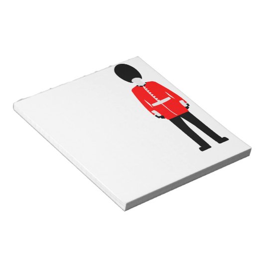 British Queen's Guard Notitieblok (Schuin)