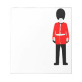 British Queen's Guard Notitieblok (Voorkant)