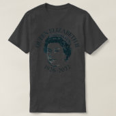 British Queens Platinum Jubilee - Eerbetoon aan de T-shirt (Design voorkant)