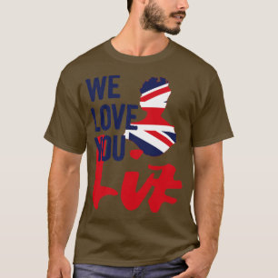British Queens Platinum Jubilee - Eerbetoon aan de T-shirt