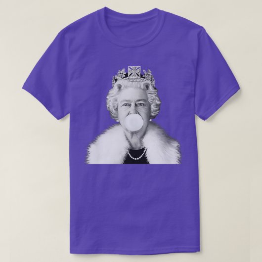 British Queens Platinum Jubilee - Eerbetoon aan de T-shirt (Design voorkant)