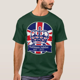 British Queens Platinum Jubilee - Eerbetoon aan de T-shirt
