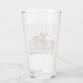 British Racehorse (The Duchess) Glas (Achterkant)