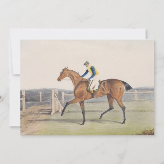 British Racehorse (The Duchess) Kaart (Voorkant)