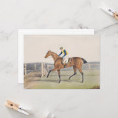 British Racehorse (The Duchess) Kaart (Voorkant / Achterkant in situ)