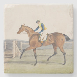 British Racehorse (The Duchess) Stenen Onderzetter