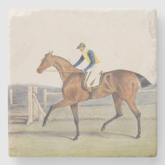 British Racehorse (The Duchess) Stenen Onderzetter (Voorkant)